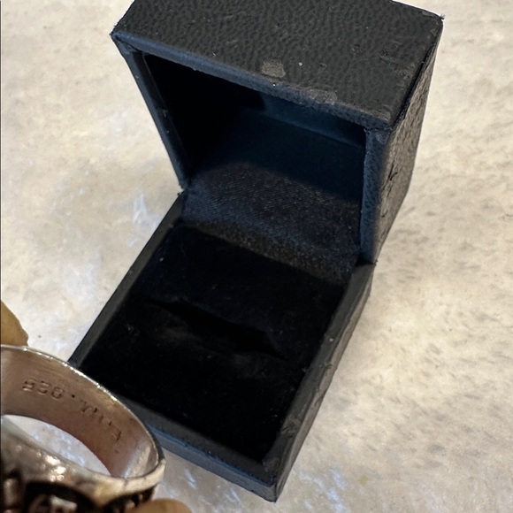 925 silver class ring - Picture 4 of 7